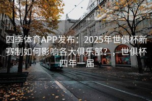 四季体育APP发布：2025年世俱杯新赛制如何影响各大俱乐部？，世俱杯四年一届