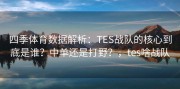 四季体育数据解析：TES战队的核心到底是谁？中单还是打野？，tes啥战队